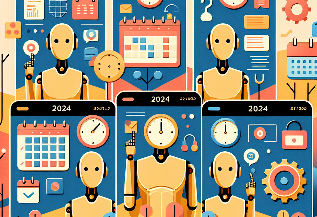 Explore the top 5 AI agents designed to simplify your calendar scheduling in 2024. From user-friendly interfaces to intelligent scheduling, discover tools like Calendly and Reclaim that ensure you never miss an important appointment while optimizing your time effectively.